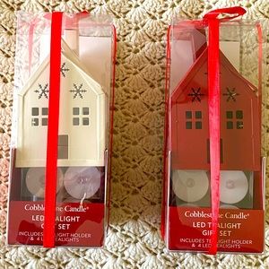 House tea lights (LED) Great Value. Two for yourself or share with a friend.